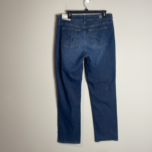 SOLD AG Adriano Goldschmied | Mari Mid Rise Slim Straight Cloud Soft Jean Size - Picture 5 of 8